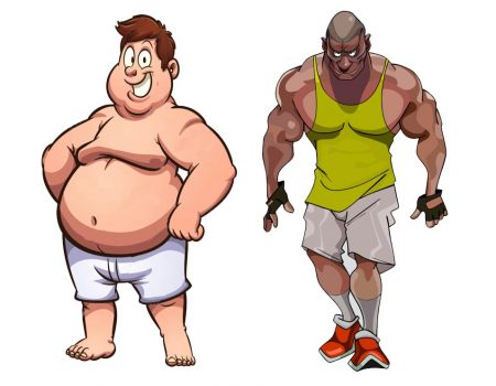 Sans titre-1 Michel (1m85 - 120kg) vs Dwayne (1m95 - 125kg)